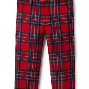Janie and Jack Plaid Boys Wool Pant, size 7